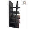 Heavy-duty French store shelving unit with multiple shelves for efficient organization and display. Ideal for retail spaces.